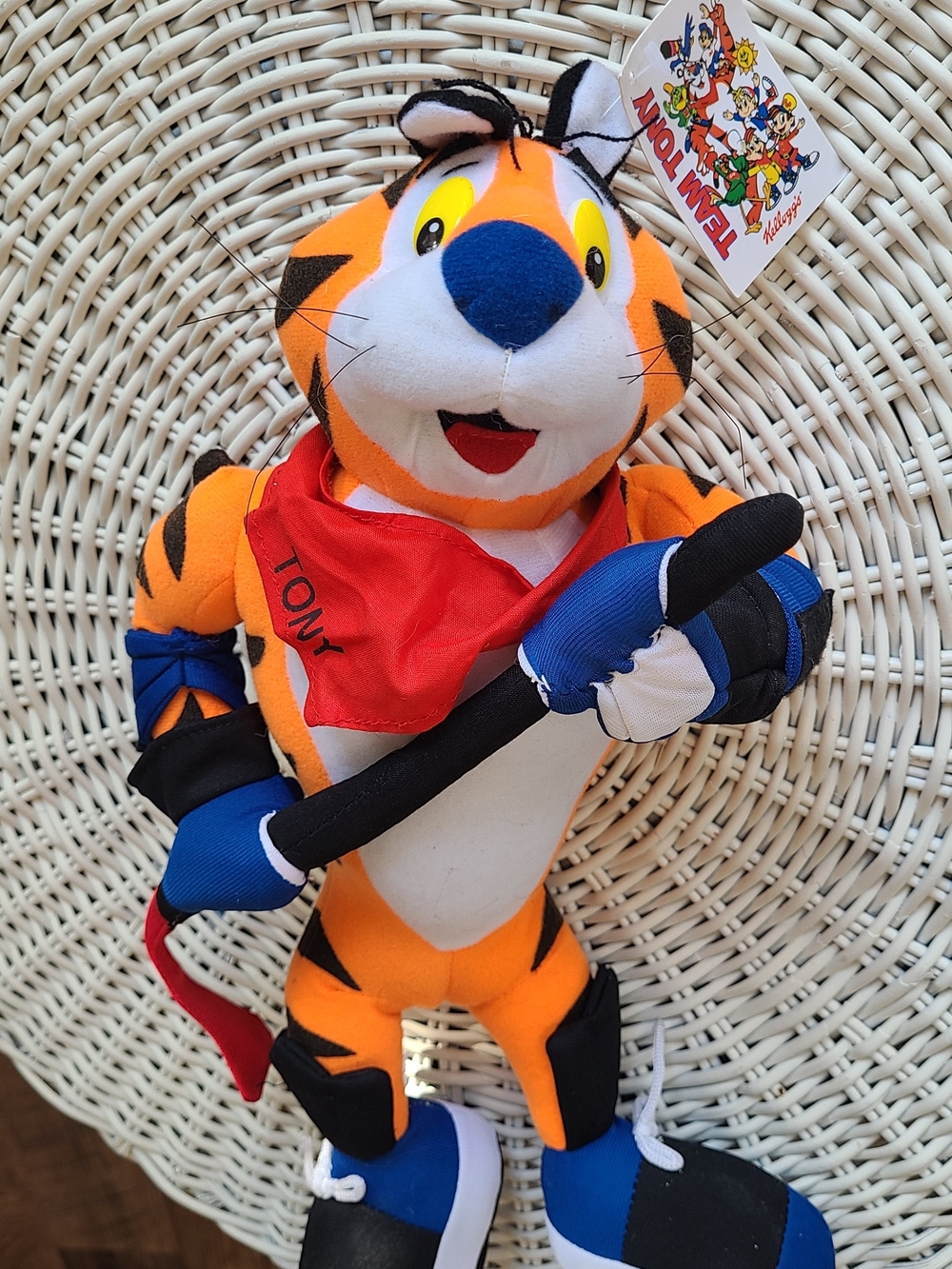 Tony the Tiger Plush Toy – Orange, Blue & Red Kids Plush